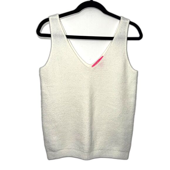 Lilly Pulitzer Arial Sweater Tank - Coconut M - Picture 4 of 8